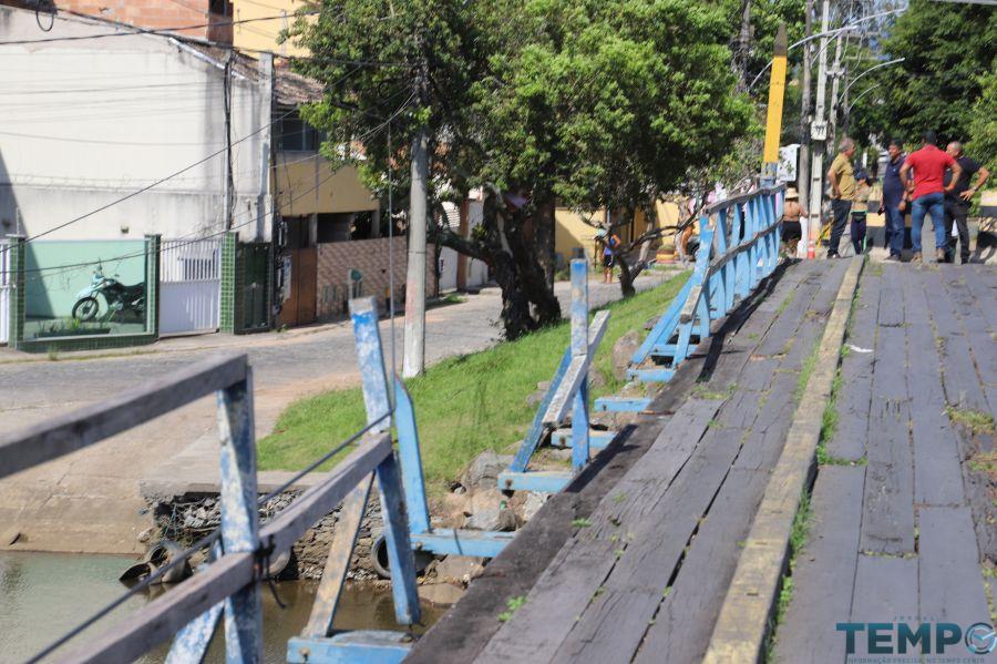 ponte de madeira